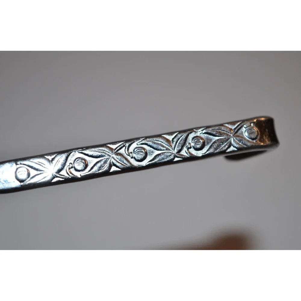 Irvin Ware Chrome USA Pie Cake‎ Server  MCM Handle Flatware Serving Piece